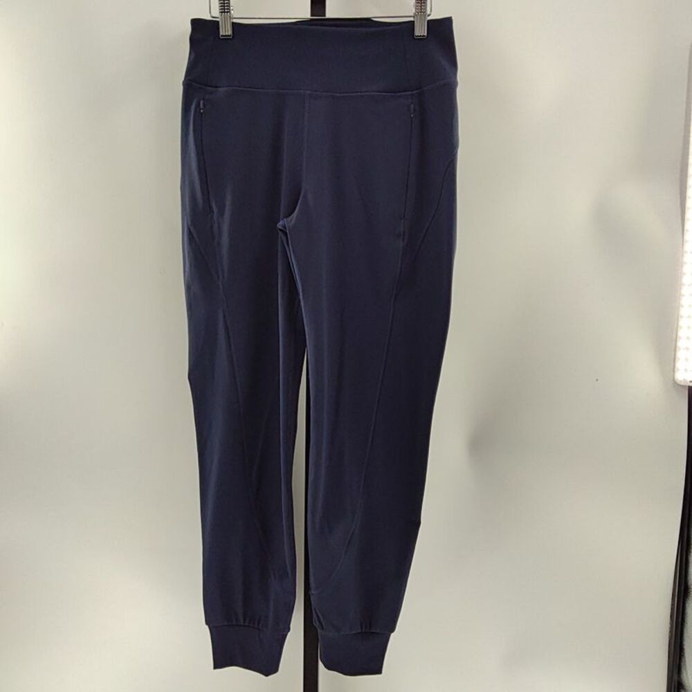 Quince Women Whistler Mid-Rise Thermal Joggers Deep Navy Pants S